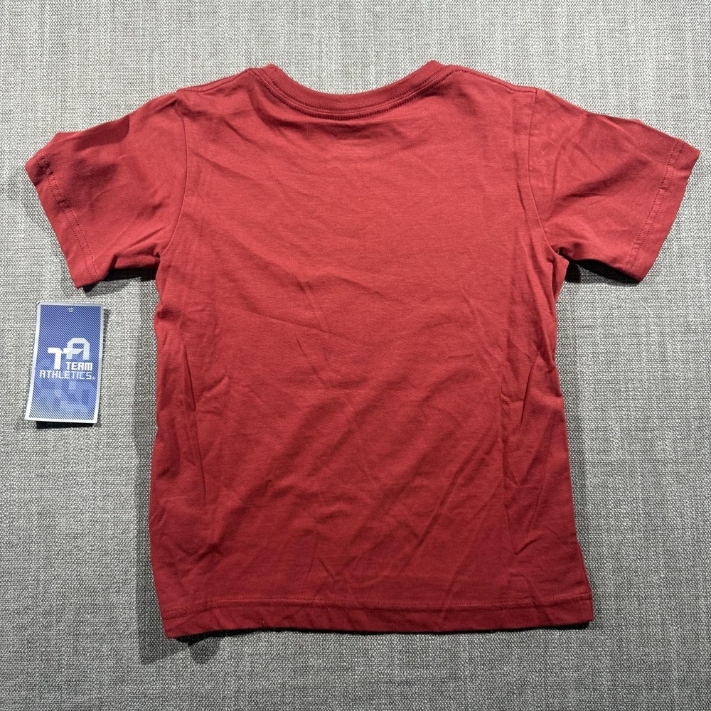Alabama Crimson Tide Shirt Boys Small Red NCAA Football Team Athletics Tee - Picture 5 of 6